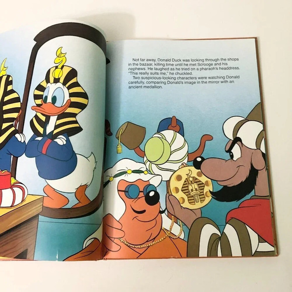 1989 Disney  DuckTales Sphinx For Memories and Sir Gyro GearLoose Hardcover - Picture 13 of 16